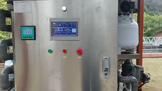 平板膜气浮一体化设备实拍