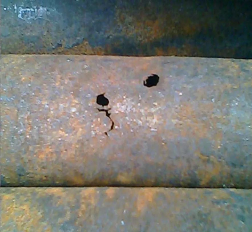 电脉冲除垢原理示意