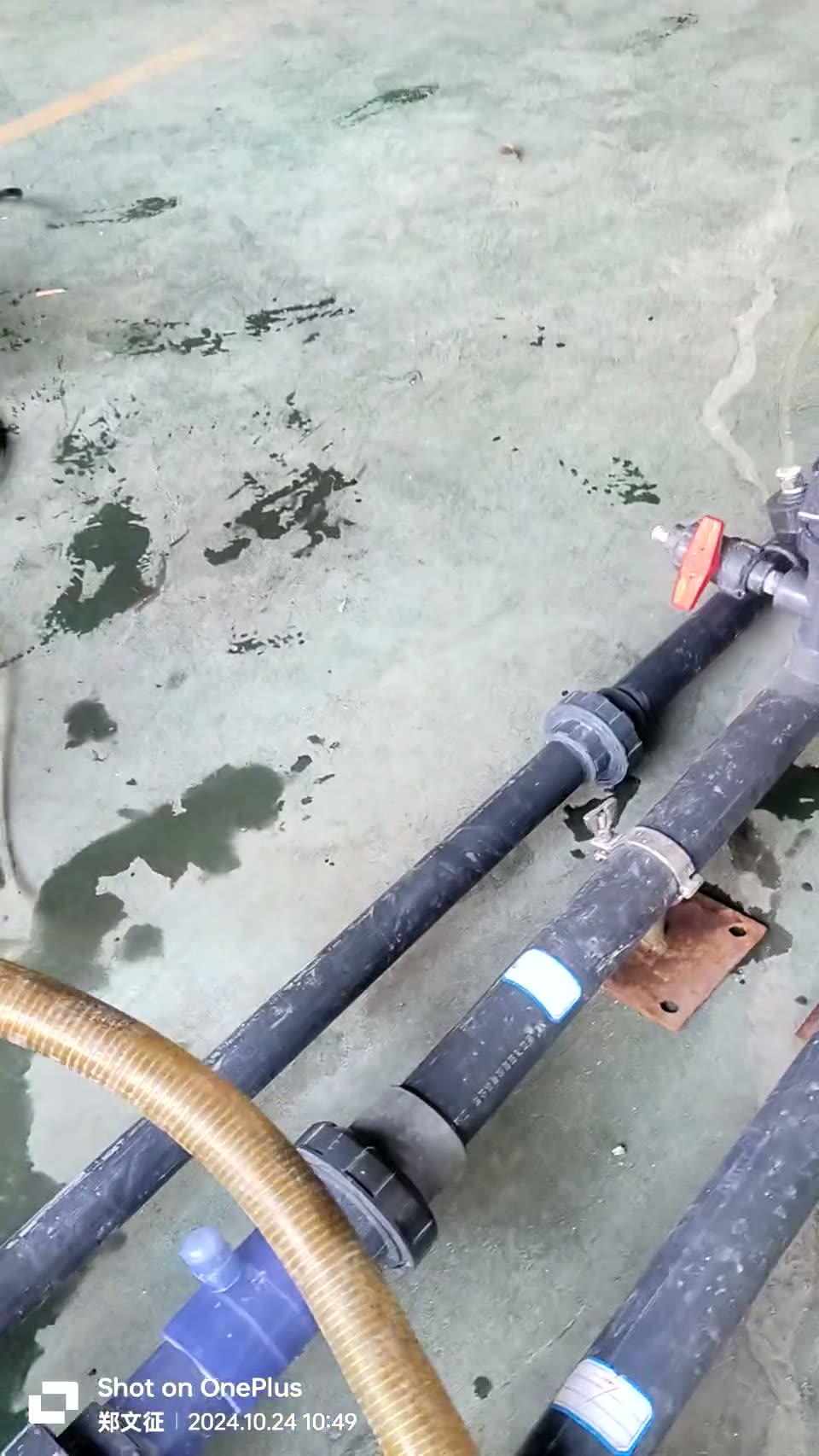 压裂液旋流测试实拍