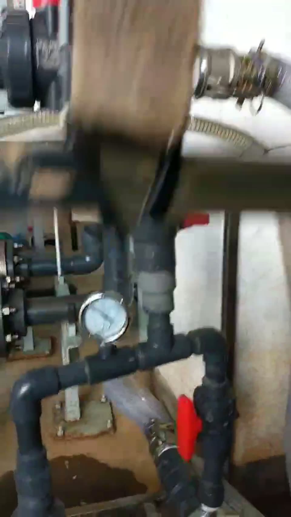 海水旋流过滤实拍