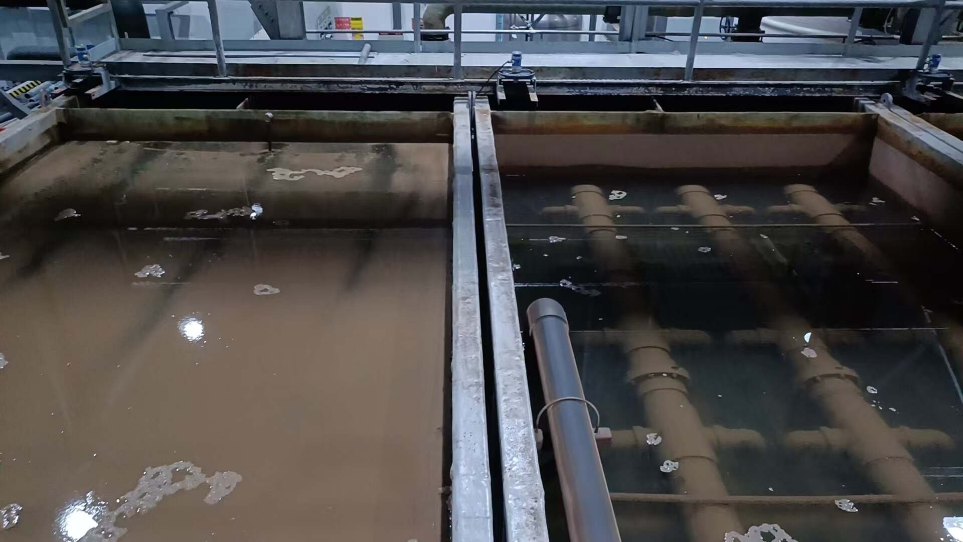 海淡膜池左右对比